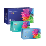 Ръкавици нитрилни Soft Care Vivid, кашон 1000 броя